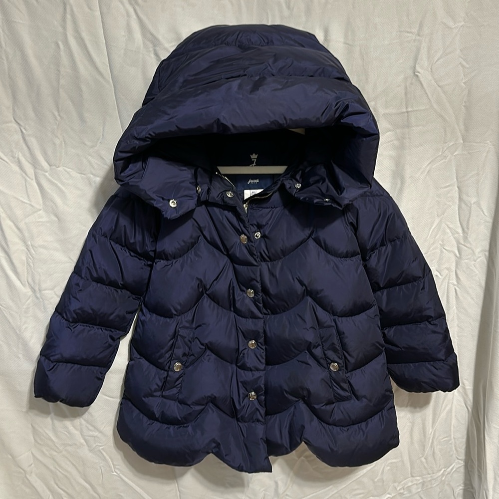 Jacadi Winter Coat Navy 100% down
